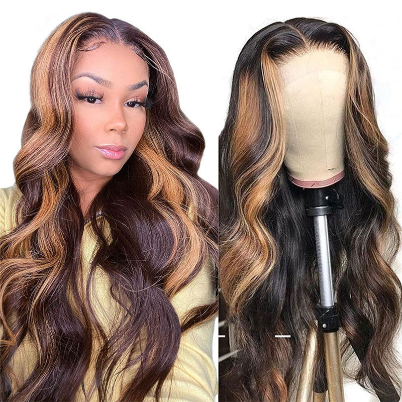 Fashionable Long Curly Hair Synthetic Wig-1