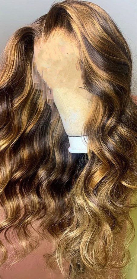 Fashionable Long Curly Hair Synthetic Wig-2