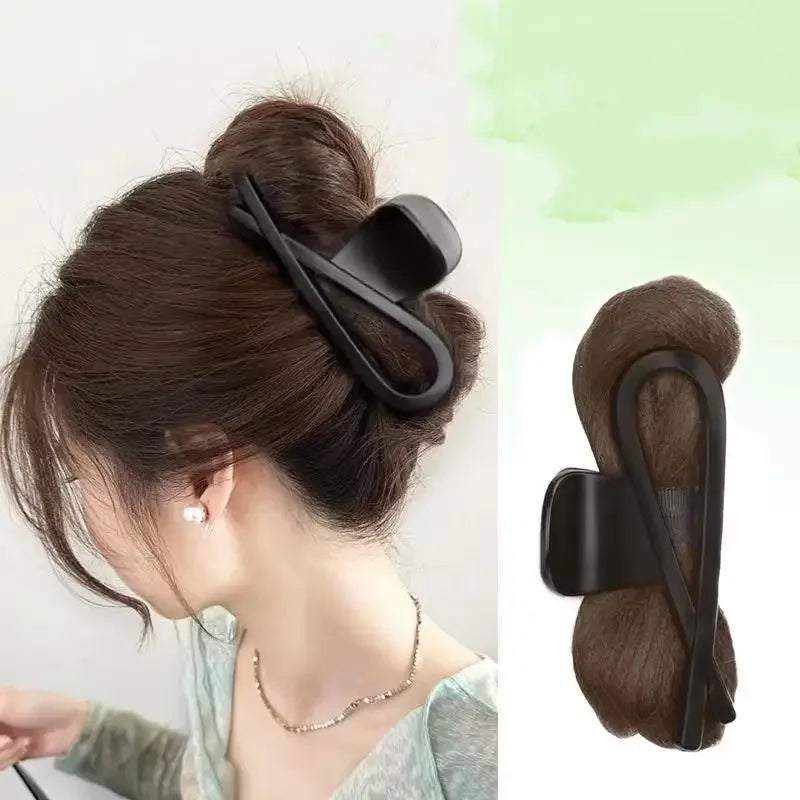 Female Synthetic Wig Clip-In Hair Extension-2