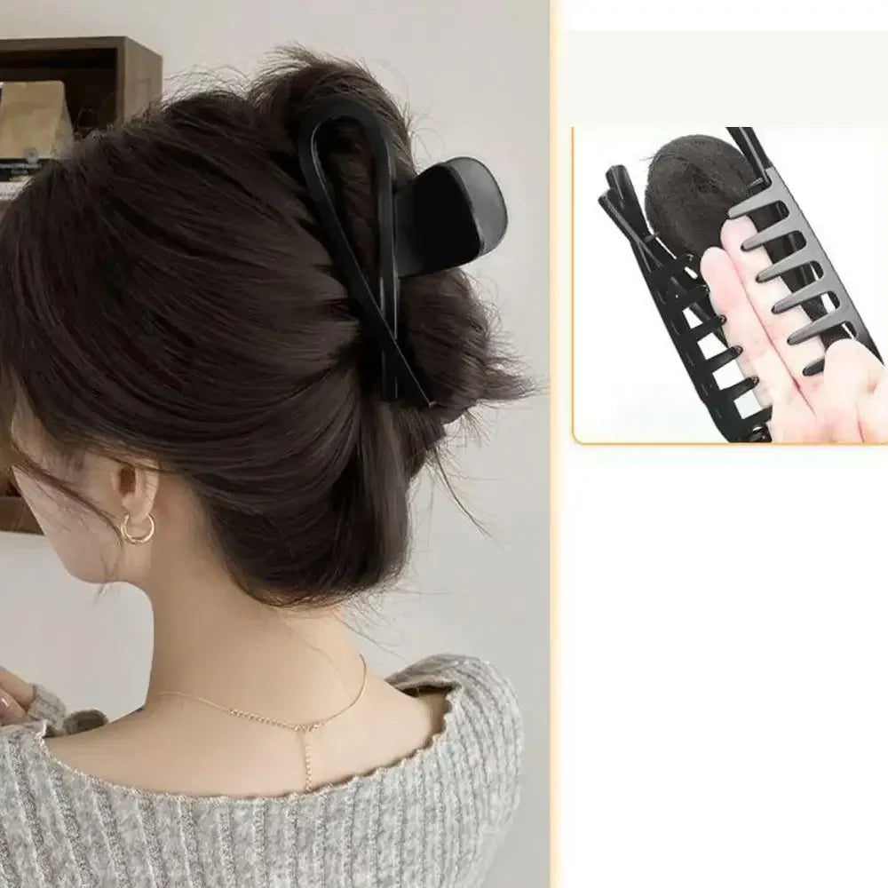 Female Synthetic Wig Clip-In Hair Extension-8