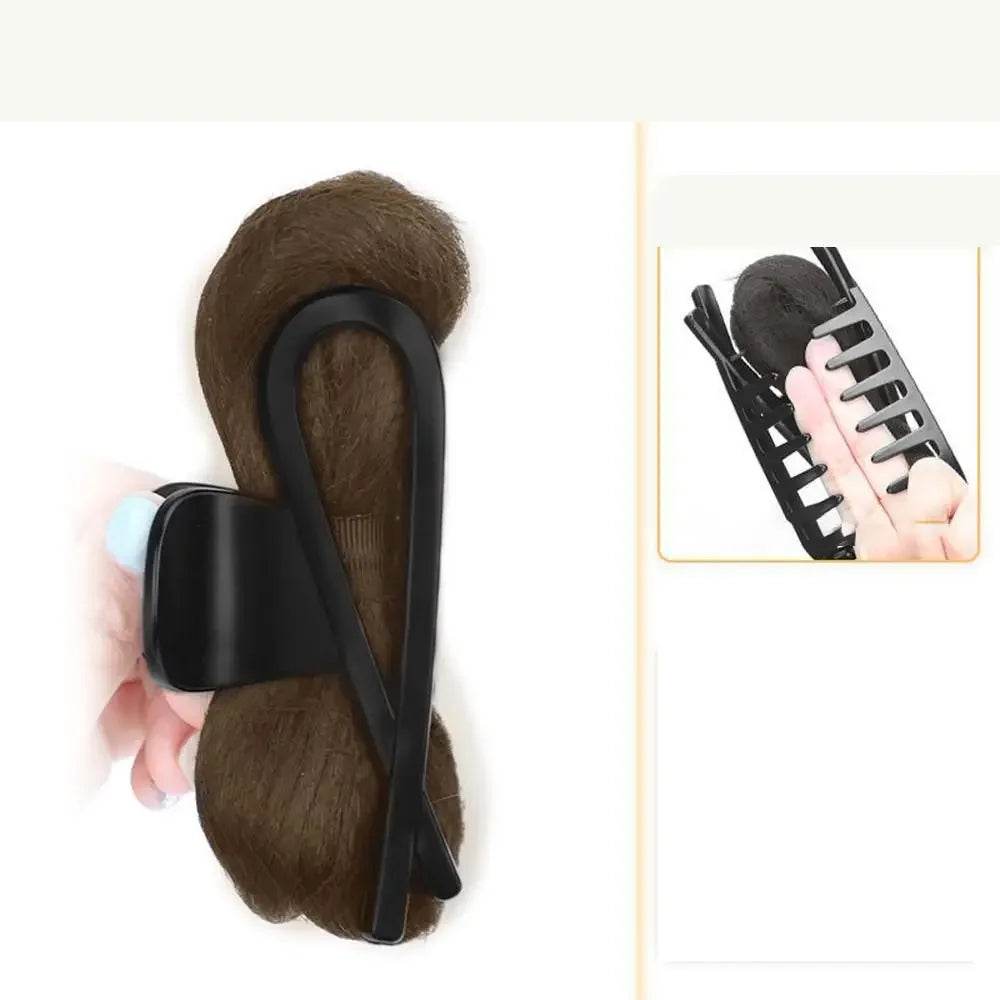 Female Synthetic Wig Clip-In Hair Extension-11