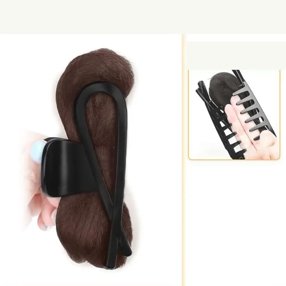 Female Synthetic Wig Clip-In Hair Extension-12
