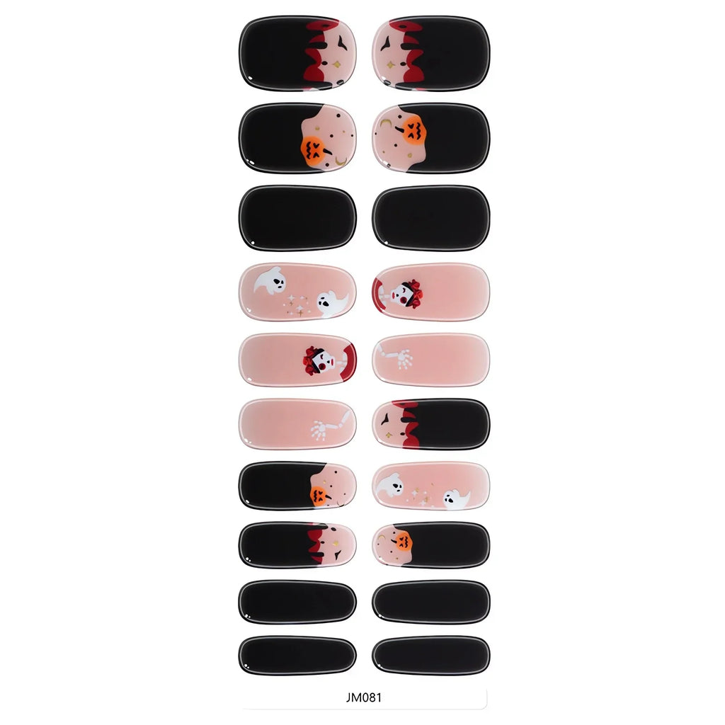 Halloween Magic Gel Nail Stickers-2