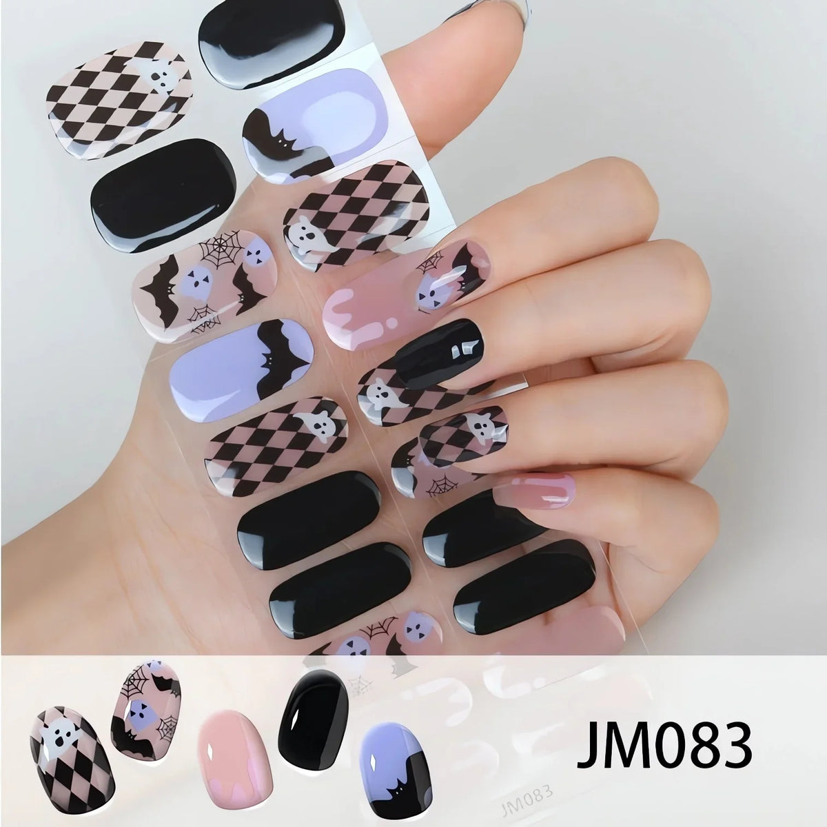 Halloween Magic Gel Nail Stickers-6