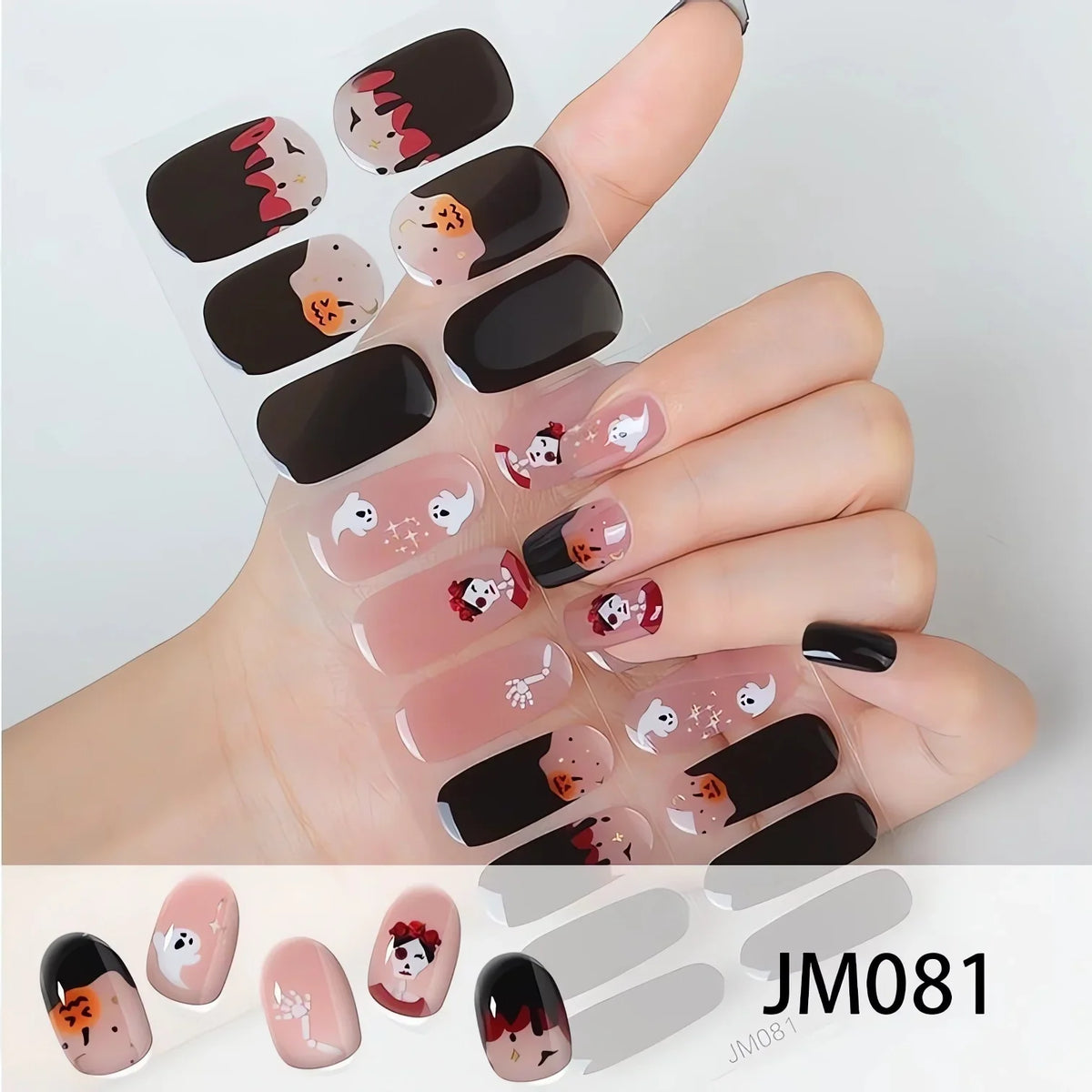 Halloween Magic Gel Nail Stickers-7