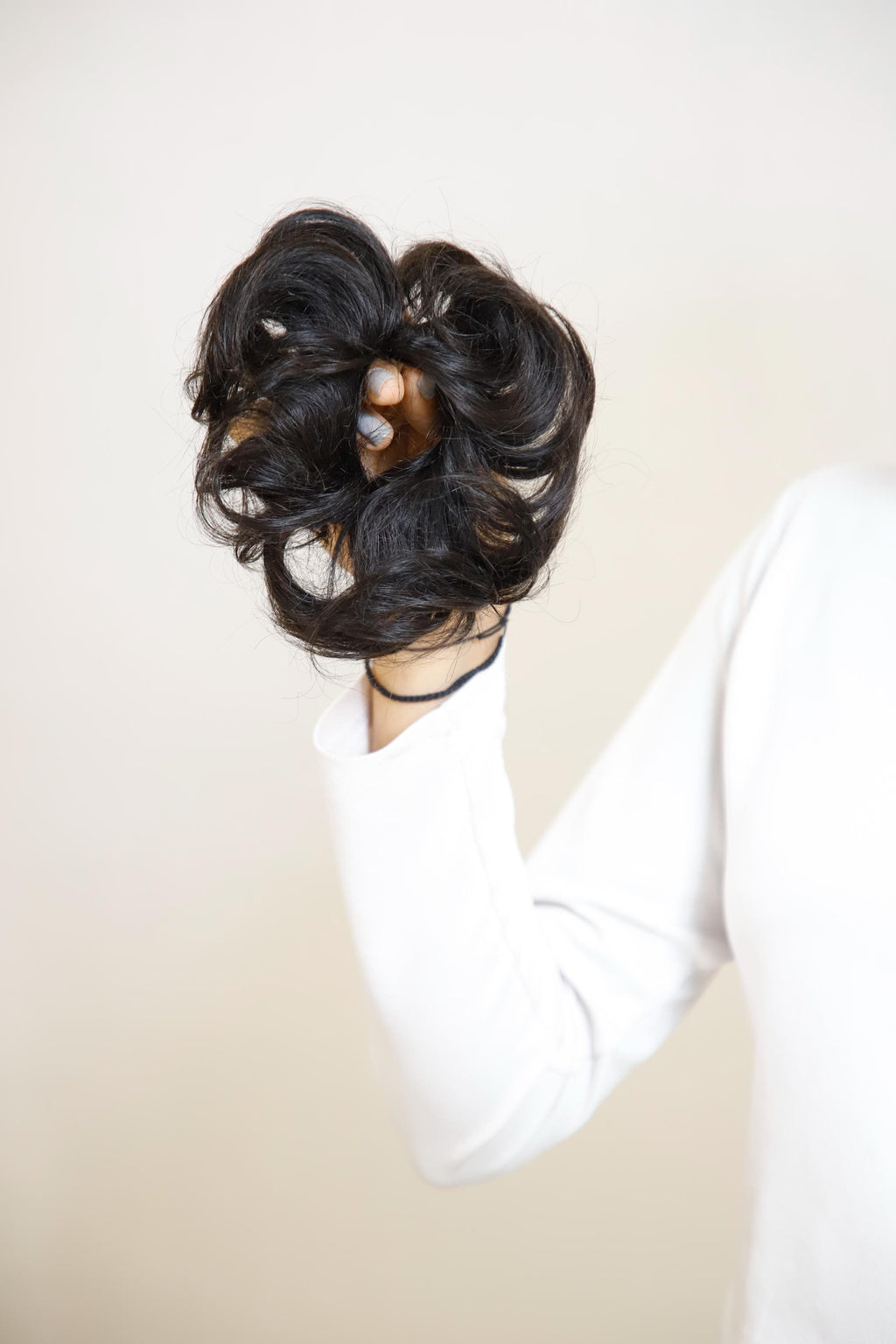 Messy Bun Scrunchie | Quick & Easy Clip-On for Instant Volume and Style-0
