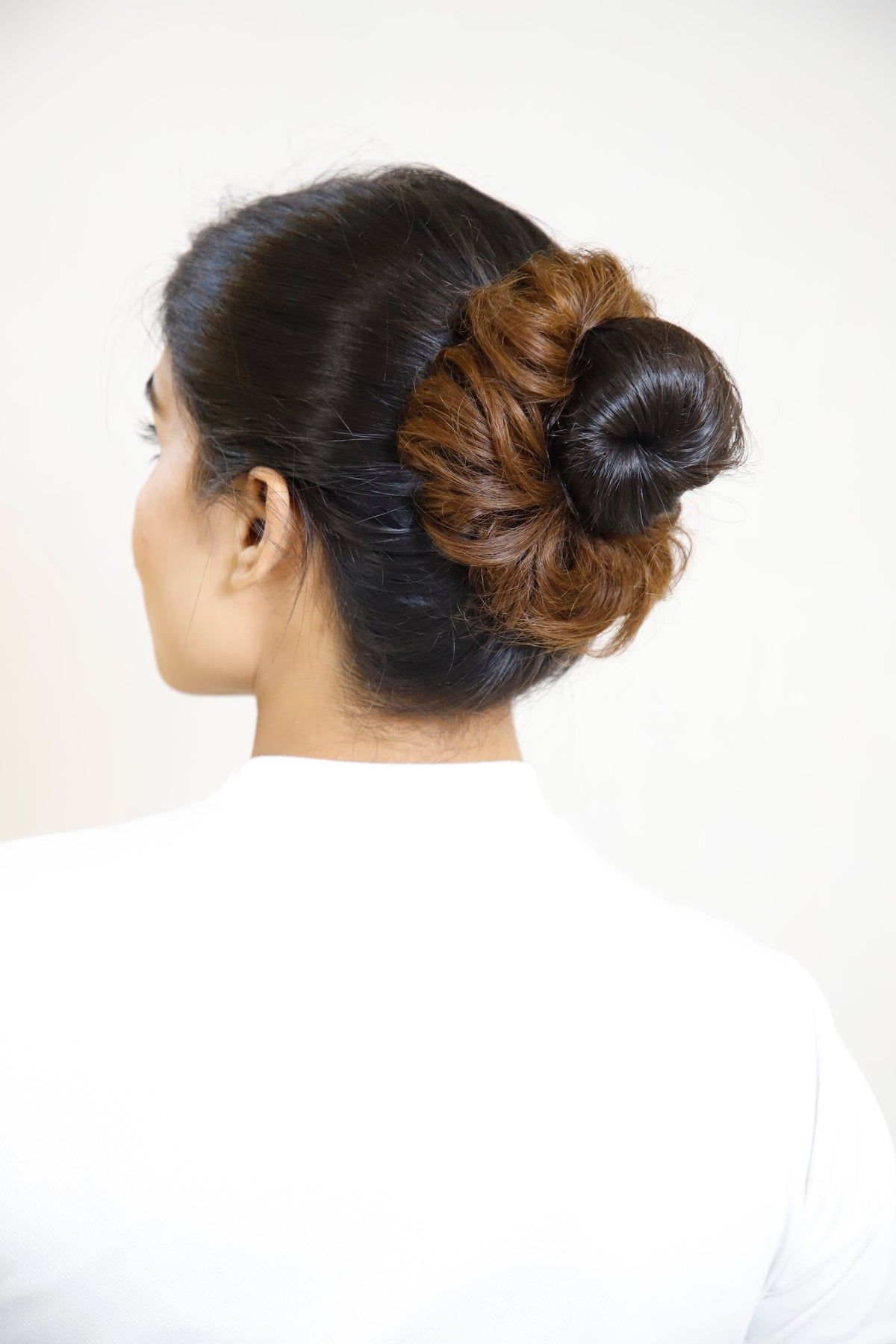 Donut Scrunchie Hair Extension – Real Hair Bun Maker for Instant Volume & Natural Look-3
