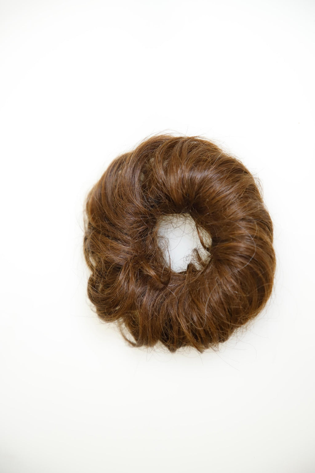 Donut Scrunchie Hair Extension – Real Hair Bun Maker for Instant Volume & Natural Look-2