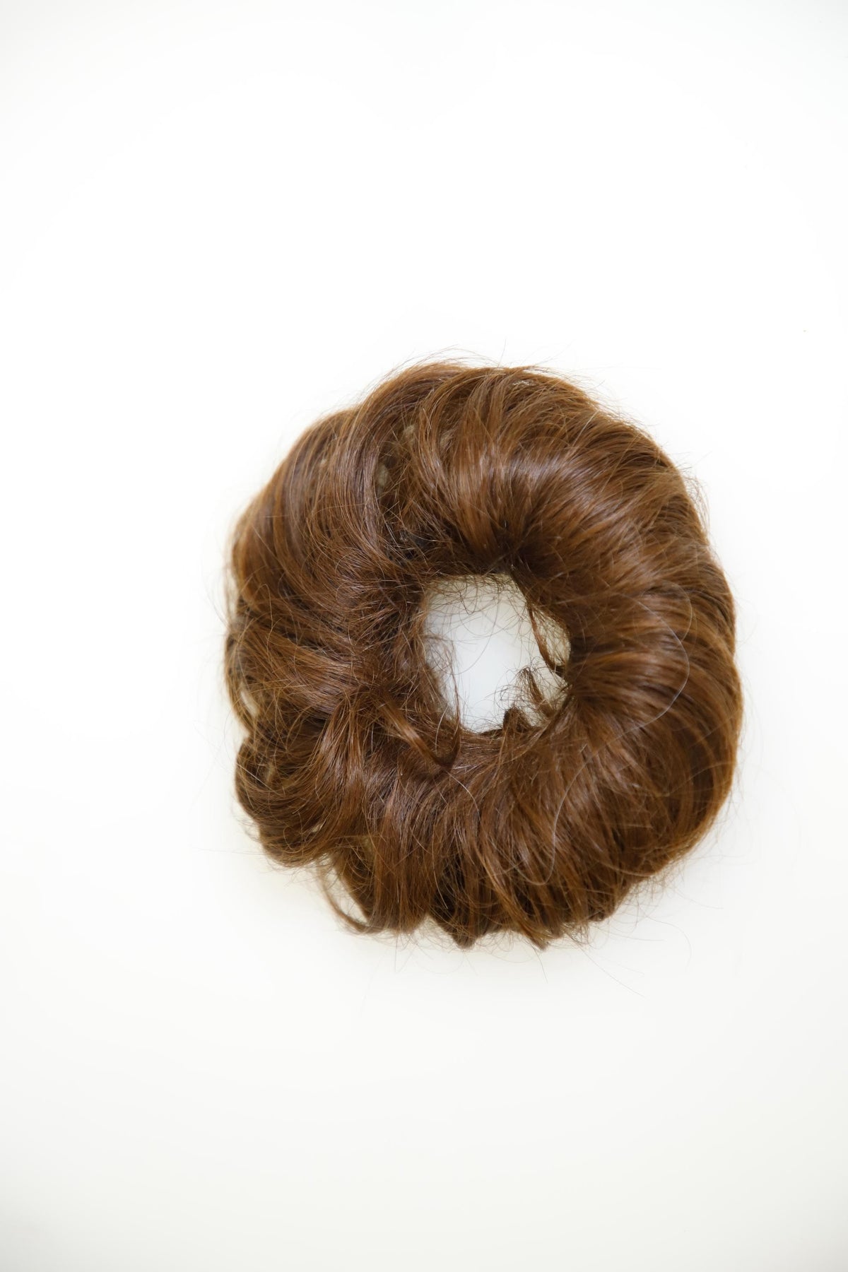 Donut Scrunchie Hair Extension – Real Hair Bun Maker for Instant Volume & Natural Look-2