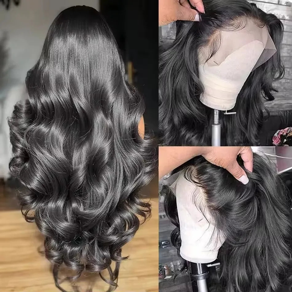 13x4 13x6 HD Body Wave Lace Front Wig 40 Inch Lace Frontal Wigs Lace Frontal Brazilian Wigs Human Hair Wigs Lace Front For Women-2