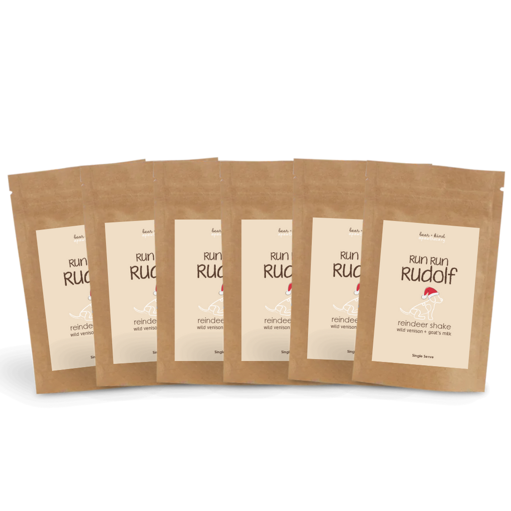 Run Run Rudolf Reindeer Shake for Dogs (Single-Serve Taster Packs)-0
