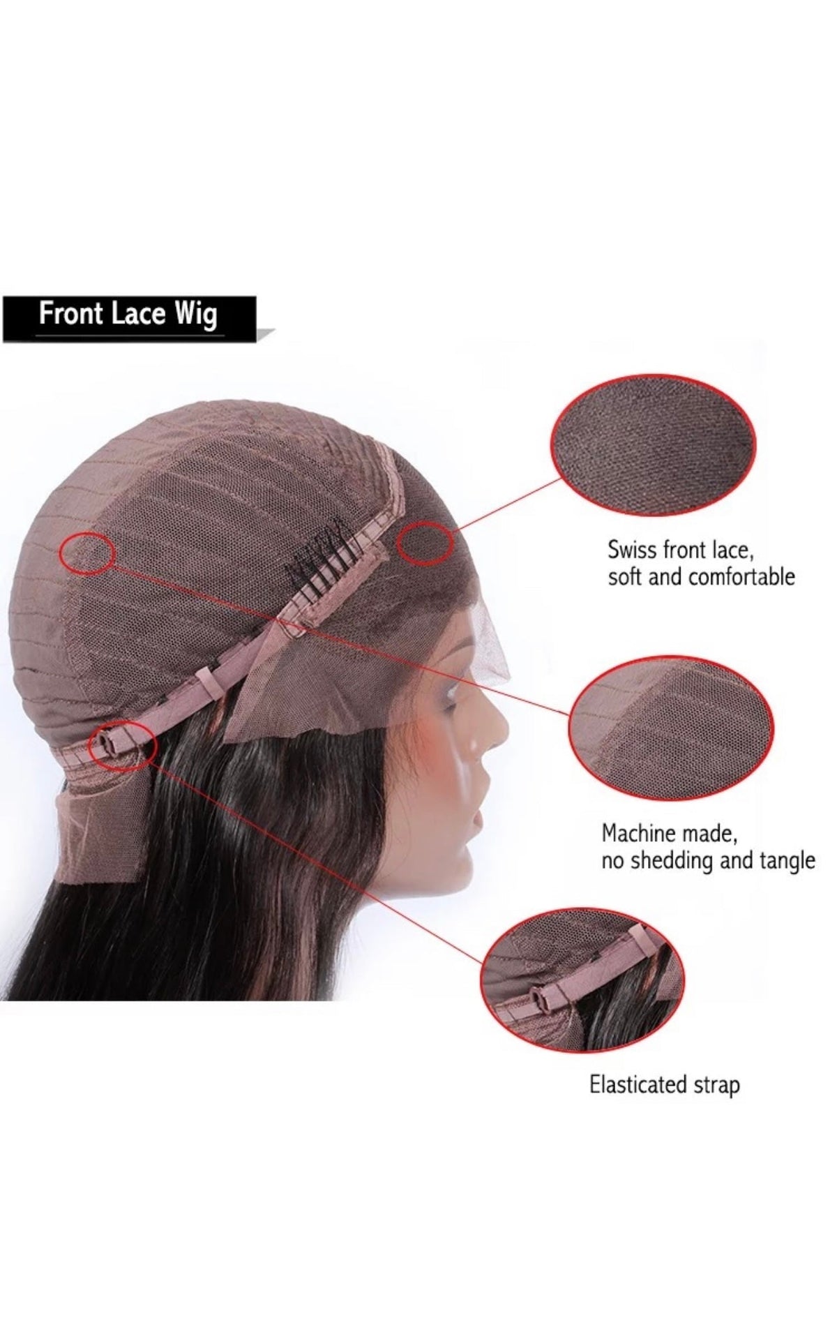 Kelly | Frontal Lace Human Hair Wig