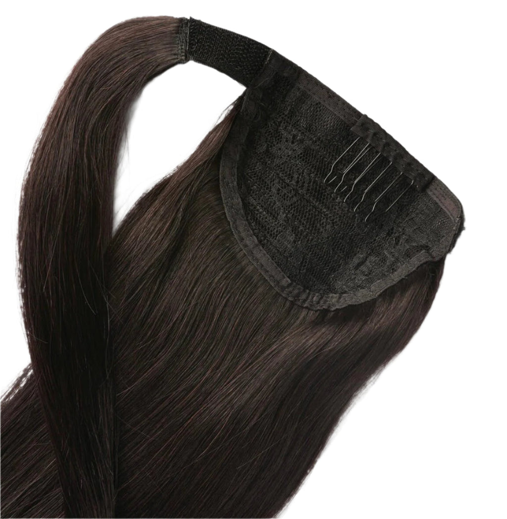 Brown Pony | Human Hair Clip-In — #2