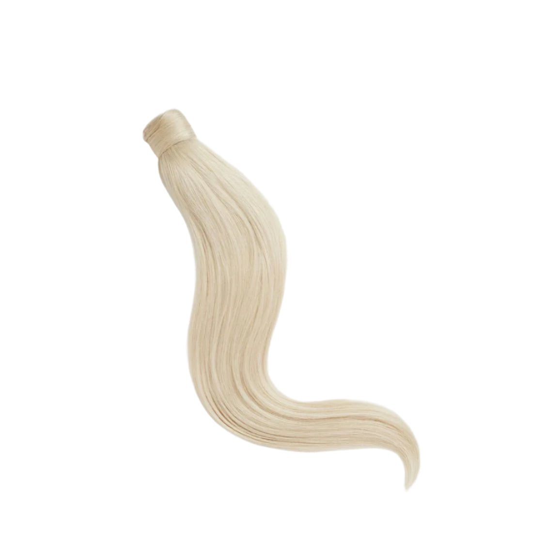 Platinum Pony | Human Hair Clip-In — #60A