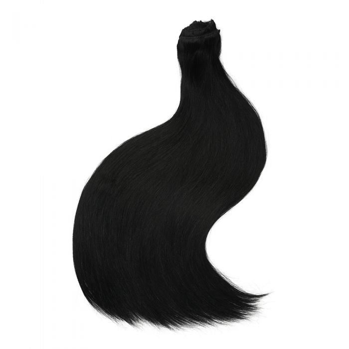 Natural Black Weft | Human Hair Extensions — #1